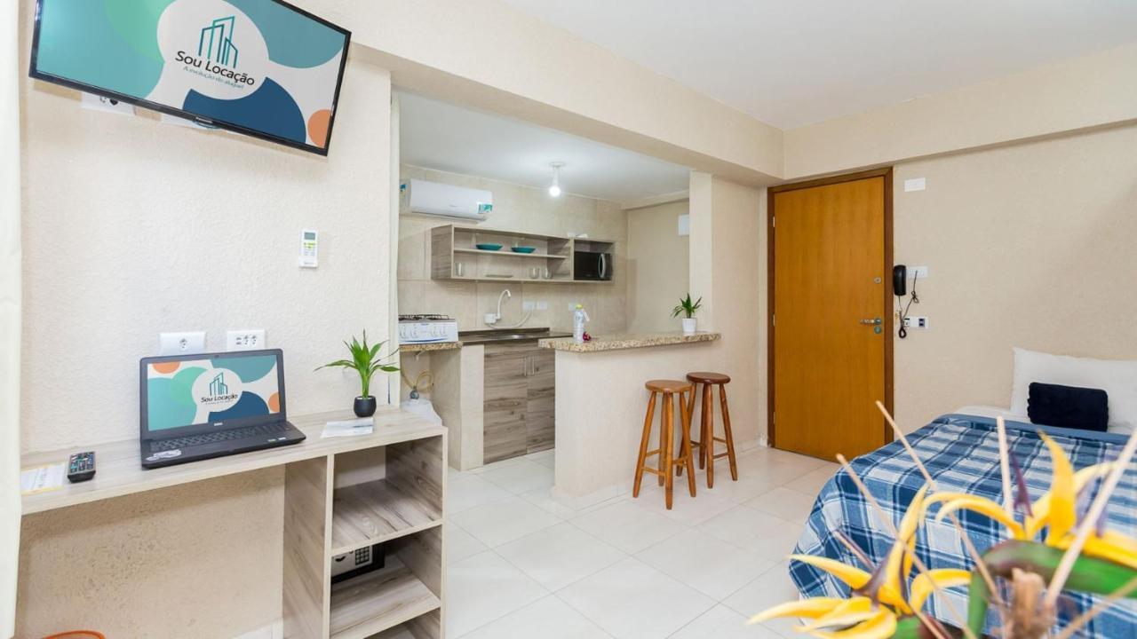 Estudios Confortaveis Com Precos Acessiveis Totalmente Mobiliados Куритиба Экстерьер фото