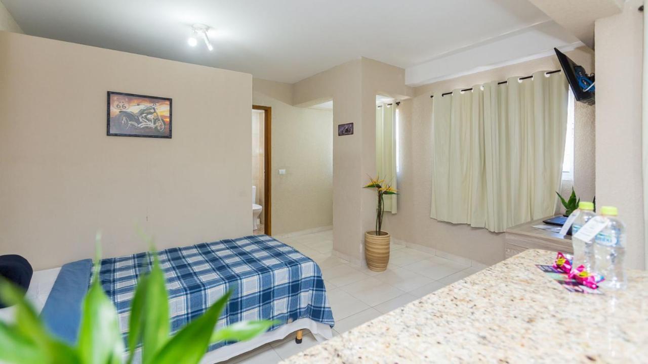 Estudios Confortaveis Com Precos Acessiveis Totalmente Mobiliados Куритиба Экстерьер фото