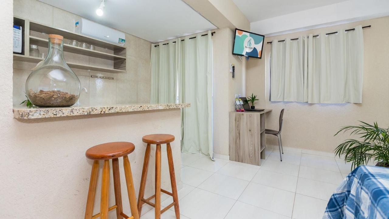 Estudios Confortaveis Com Precos Acessiveis Totalmente Mobiliados Куритиба Экстерьер фото