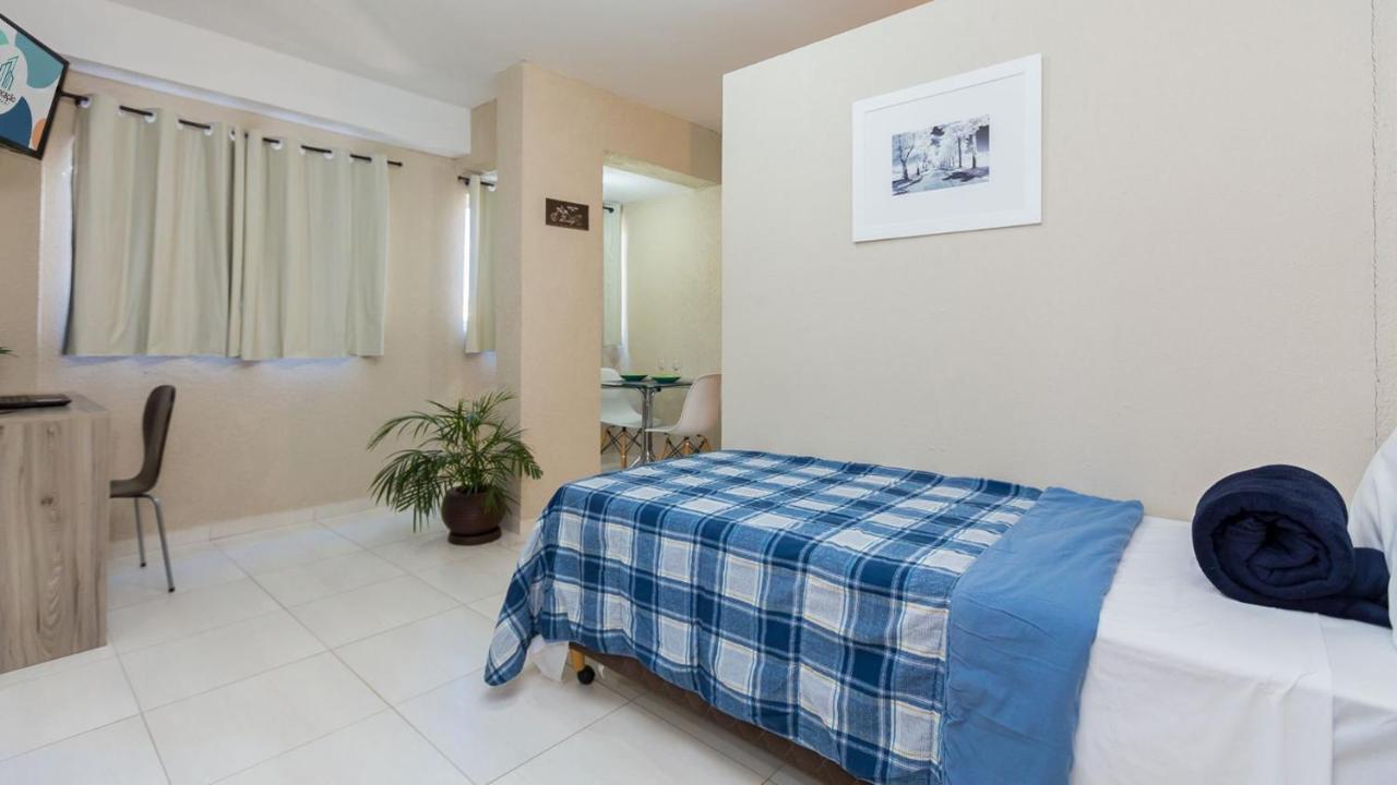 Estudios Confortaveis Com Precos Acessiveis Totalmente Mobiliados Куритиба Экстерьер фото