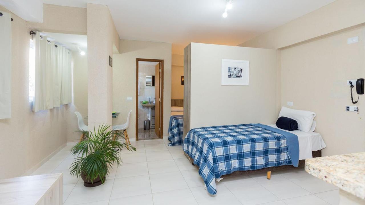 Estudios Confortaveis Com Precos Acessiveis Totalmente Mobiliados Куритиба Экстерьер фото