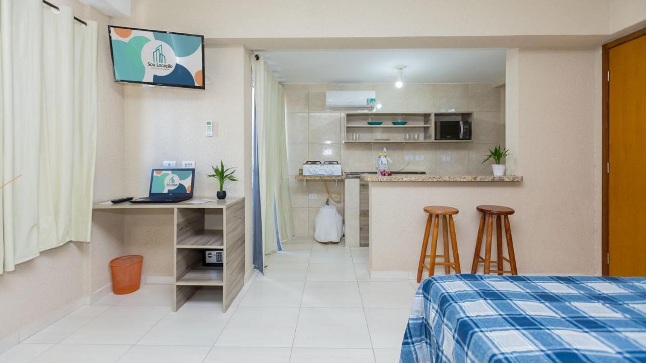 Estudios Confortaveis Com Precos Acessiveis Totalmente Mobiliados Куритиба Экстерьер фото
